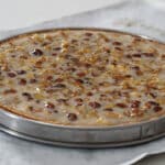 walnut hazelnut pie